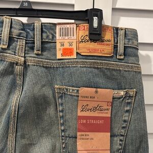 Levi's Signature Men's Light Blue Straight Jeans